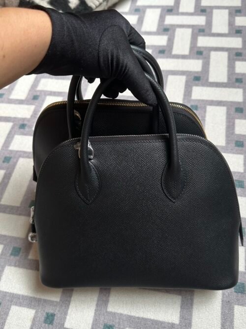 Hermes Bag Price Bolide 25CM Epsom Leather 89 Noir Gold Hardware