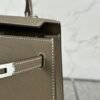 wsxc1721053191013_4 Korea Seoul Hermes Kelly Sellier 25CM Epsom Leather 18 Etoupe Silver Hardware