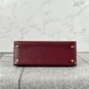 Singapore Kuala Lumpur Hermes Box Leather Kelly Sellier 25CM 57 Bordeaux Gold Hardware