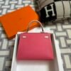 wsxc1721053201787_1 Hong Kong Hermes Kelly Sellier 25CM Epsom Leather Rose Azalee / Craie Gold Hardware