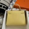 Hermes Bag Price Kelly Sellier 25CM 1Z Jaune Poussin Epsom Leather Gold Hardware