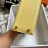 Hermes Bag Price Kelly Sellier 25CM 1Z Jaune Poussin Epsom Leather Gold Hardware