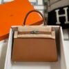 wsxc1721226513376_0-1 Russia Moscow Hermes CK37 Gold Epsom Leather Kelly Sellier 25CM Silver Hardware