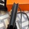USA Los Angeles Hermes Constance 24 Elan Epsom Leather 89 Noir Silver Hardware
