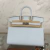 wsxc1721400009310_0 Korea Seoul Hermes Birkin Sellier 25CM Epsom Leather T0 Blue Brume Silver Hardware