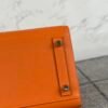 Korea Seoul Hermes Birkin 30CM Sellier Epsom Leather CK93 Orange Silver Hardware