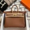 wsxc1721659680790_0 Russia Moscow Hermes Birkin 25CM CC37 Gold Togo Leather Gold Hardware