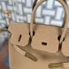 wsxc1721830599172_4 Hermes Birkin 30CM Touch Togo / Matte Crocodile 0M Chai Gold Hardware