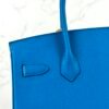 wsxc1721830600809_2 UK London Hermes Epsom Leather Birkin 30CM Blue Frida Gold Hardware