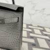 wsxc1722867892558_5 Hermes Bag Price Matte Alligator Crocodile Mini Kelly 19CM 0W Gris Neve Silver Hardware