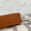 wsxc1722867905850_3 UK London Hermes Mini Kelly 19CM 37 Gold Matte Alligator Crocodile Gold Hardware