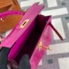 wsxc1722869412473_5 Australia Sydney Hermes Mini Kelly 19CM Shiny Alligator Crocodile J5 Rose Sheherazade Gold Hardware