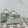 wsxc1723040844108_0 Hermes Bag Price Mini Kelly 19CM Matte Alligator Crocodile 0W Gris Neve Gold Hardware