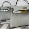 wsxc1723040844108_4 Hermes Bag Price Mini Kelly 19CM Matte Alligator Crocodile 0W Gris Neve Gold Hardware