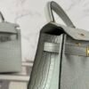 wsxc1723040844108_5 Hermes Bag Price Mini Kelly 19CM Matte Alligator Crocodile 0W Gris Neve Gold Hardware