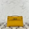 wsxc1723733168191_0-1 UK London Hermes Kelly Pochette 22CM Epsom Leather 9D Jaune Amber Gold Hardware