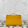 wsxc1723733168191_1 UK London Hermes Kelly Pochette 22CM Epsom Leather 9D Jaune Amber Gold Hardware