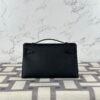 Hermes Bag Price Epsom Leather Kelly Pochette 22CM CC89 Noir Gold Hardware