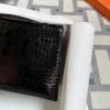 wsxc1723733200849_2 Hermes Bag Images Kelly Pochette 22CM Shiny Alligator Crocodile CC89 Noir Gold Hardware