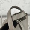 Hermes Bag Images Picotin 18CM 8F Etain Clemence Leather Silver Hardware