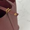 Hong Kong Hermes Picotin 18CM Clemence Leather CC55 Rouge H Gold Hardware