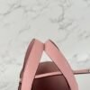 Russia Moscow Hermes Picotin 18CM Clemence Leather 3Q Rose Sakura Silver Hardware