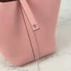 Russia Moscow Hermes Picotin 18CM Clemence Leather 3Q Rose Sakura Silver Hardware