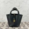 wsxc1723913255758_0-1 Hermes Bag Price Picotin 18CM Clemence Leather CC89 Noir Gold Hardware