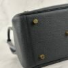 USA New York Hermes Clemence Leather Lindy 26CM CC89 Noir Gold Hardware