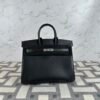 Korea Seoul Hermes Birkin 25CM So Black Box Leather 89 Noir