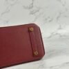 UK London Hermes Epsom Leather Birkin 25CM CC55 Rouge H Gold Hardware