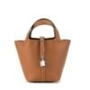 wsxc1725461522074_0 UK London Hermes Picotin 18CM CK37 Gold Clemence Leather Silver Hardware