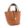 wsxc1725461523323_0 Hermes Bag Price CC37 Gold Clemence Leather Picotin 18CM Gold Hardware