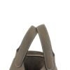 Hermes Picotin Bag 18CM CC18 Etoupe Clemence Leather Gold Hardware