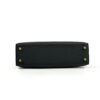 Saudi Arabia Riyadh Hermes Epsom Leather CC89 Noir Mini Kelly 19CM Gold Hardware
