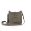 wsxc1726153591881_0 UK London Hermes CC18 Etoupe Grey Clemence Leather Mini Evelyne 18CM Gold Hardware