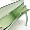 wsxc1727187853217_3 USA New York Hermes Epsom Leather Kelly Sellier 25CM 0S Vert Fizz Silver Hardware