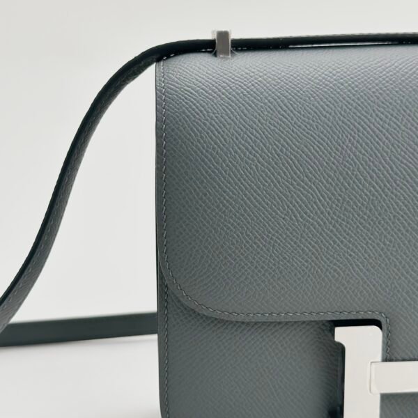 Singapore Kuala Lumpur Hermes Constance 18CM Epsom C6 Vert Gris Silver Hardware