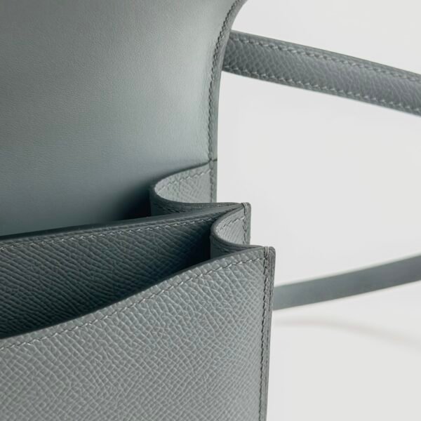 Singapore Kuala Lumpur Hermes Constance 18CM Epsom C6 Vert Gris Silver Hardware