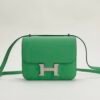 Singapore Kuala Lumpur Hermes Epsom Constance 18CM 0Z Vert Comics Silver Hardware