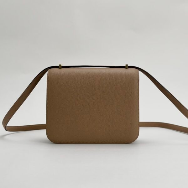 Hermes Bag Images Constance 18CM Epsom Leather 0M Chai Gold Hardware