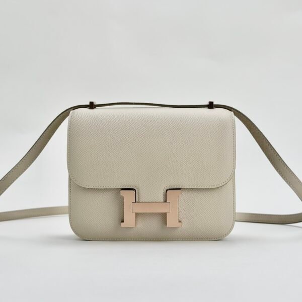 Australia Sydney Hermes Constance 18CM Epsom Leather CC10 Craie Rose Gold Hardware