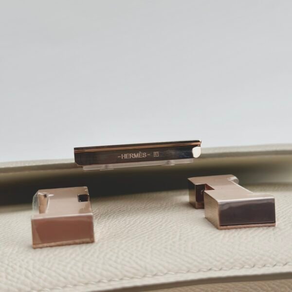 Australia Sydney Hermes Constance 18CM Epsom Leather CC10 Craie Rose Gold Hardware