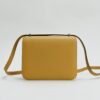 Hermes Bag Images Epsom Leather 9D Jaune Amber Constance 18CM Silver Hardware