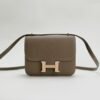 UK London Hermes Constance 18CM Epsom CC18 Etoupe Grey Rose Gold Hardware