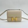 Russia Moscow Hermes Constance 18CM Chevre Leather I2 Nata Gold Hardware