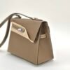 Hermes Bag Price CK18 Etoupe Epsom Kelly Desordre 20CM Silver Hardware
