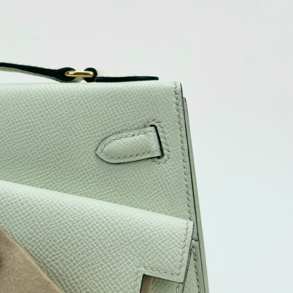 New Arrival Hermes Kelly Desordre 20CM 0S Vert Fizz Epsom Leather Gold Hardware