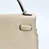Hermes Kelly Doll Picto Epsom Leather I2 Nata Silver Hardware