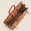 Hermes Boutique Birkin Sellier 25CM CC37 Gold Epsom Leather Gold Hardware